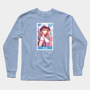 the fool - swiftie tarot card Long Sleeve T-Shirt